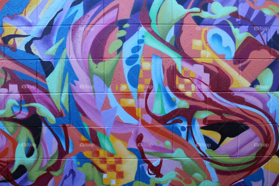 graffiti wall art