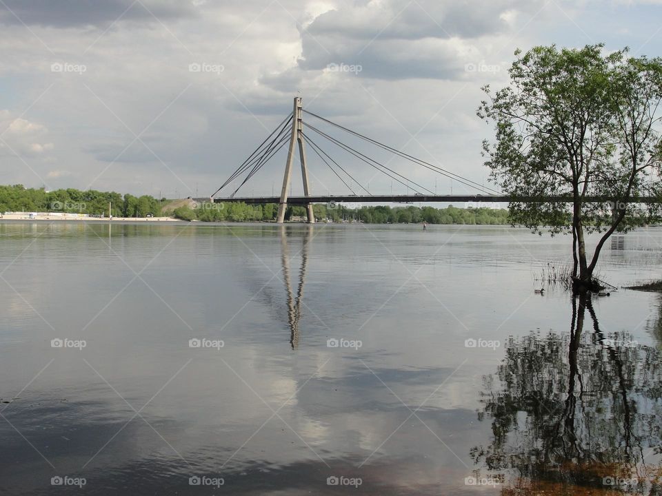 Bridge with reflection