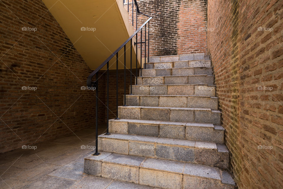 Stairway in the building 