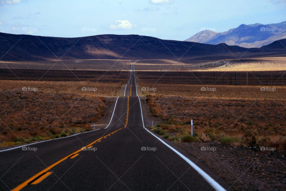 road california death valley by yoakeem
