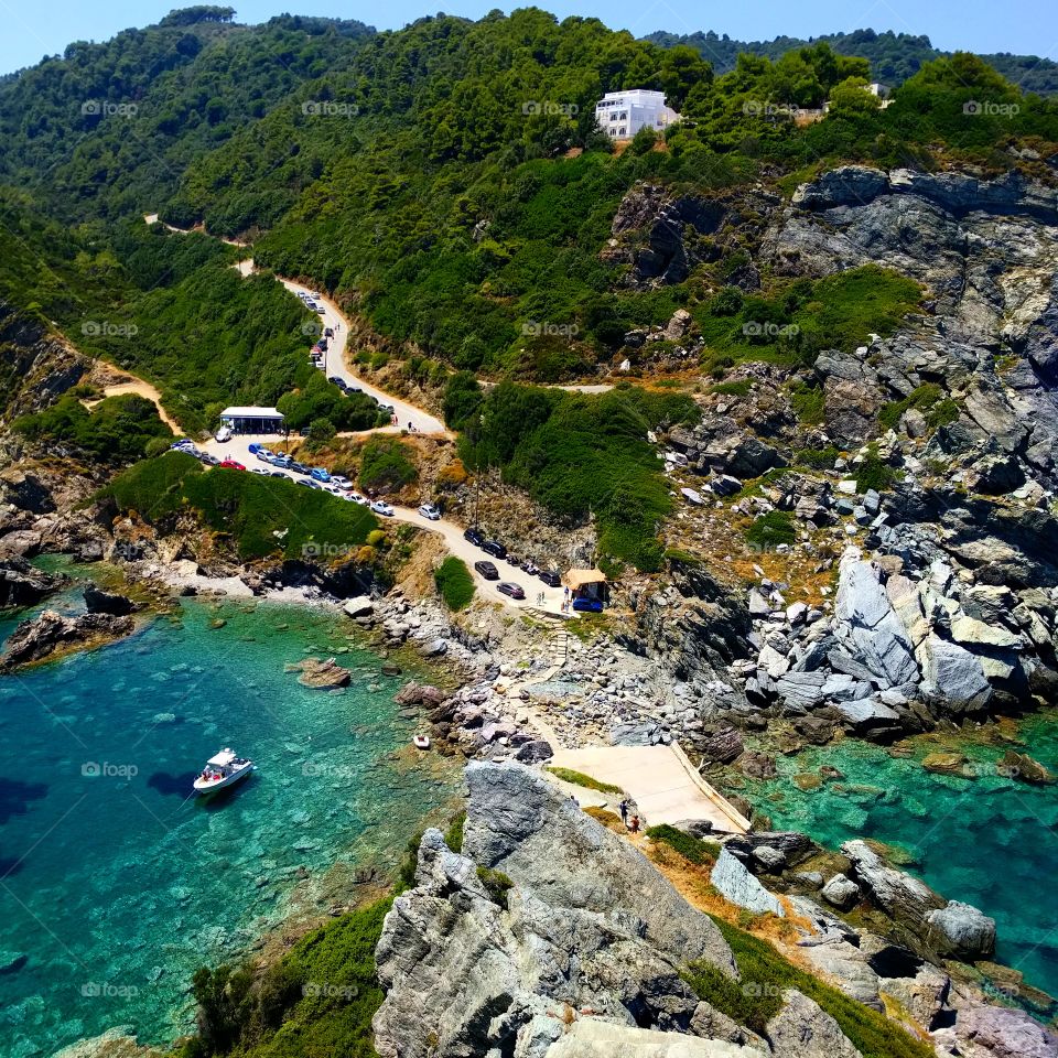 Skopelos island vie