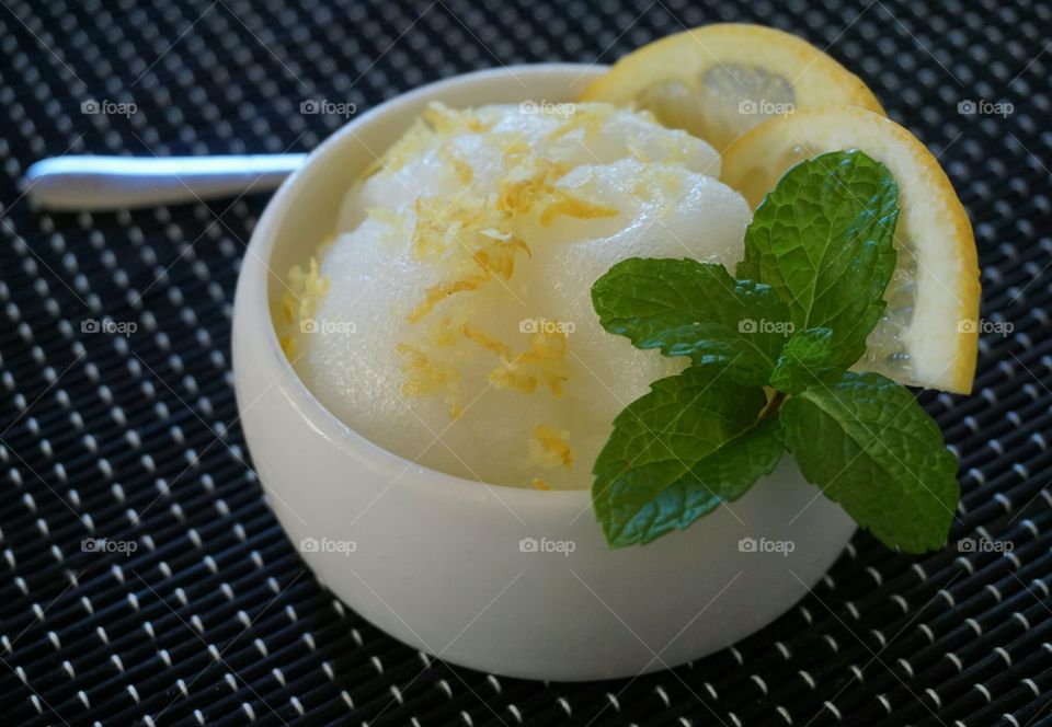 Lemon  Sorbet