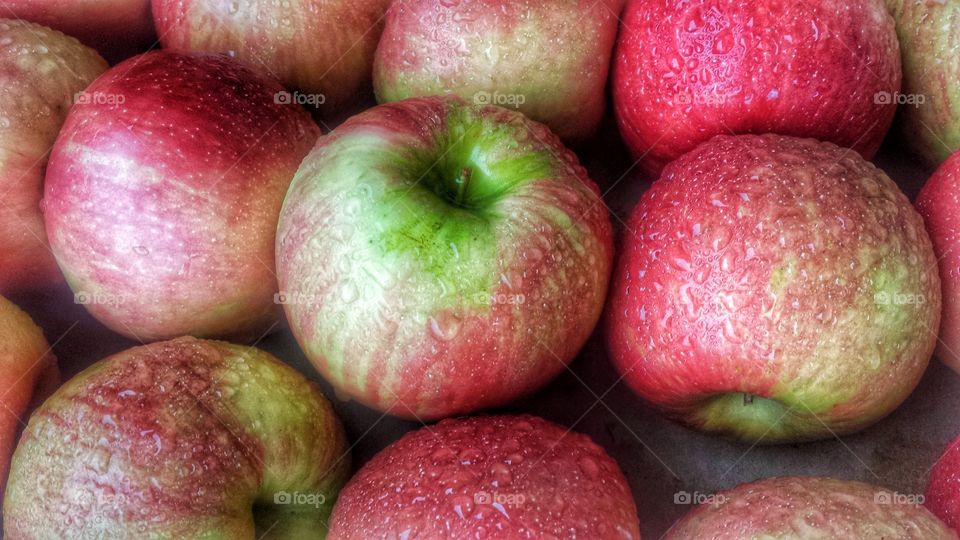Close-up of a apples