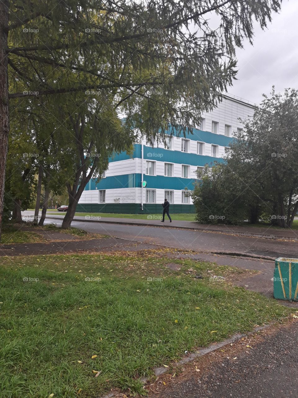 Город осенью