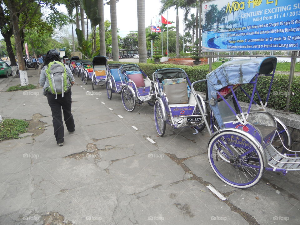 Backpacking through vietnam