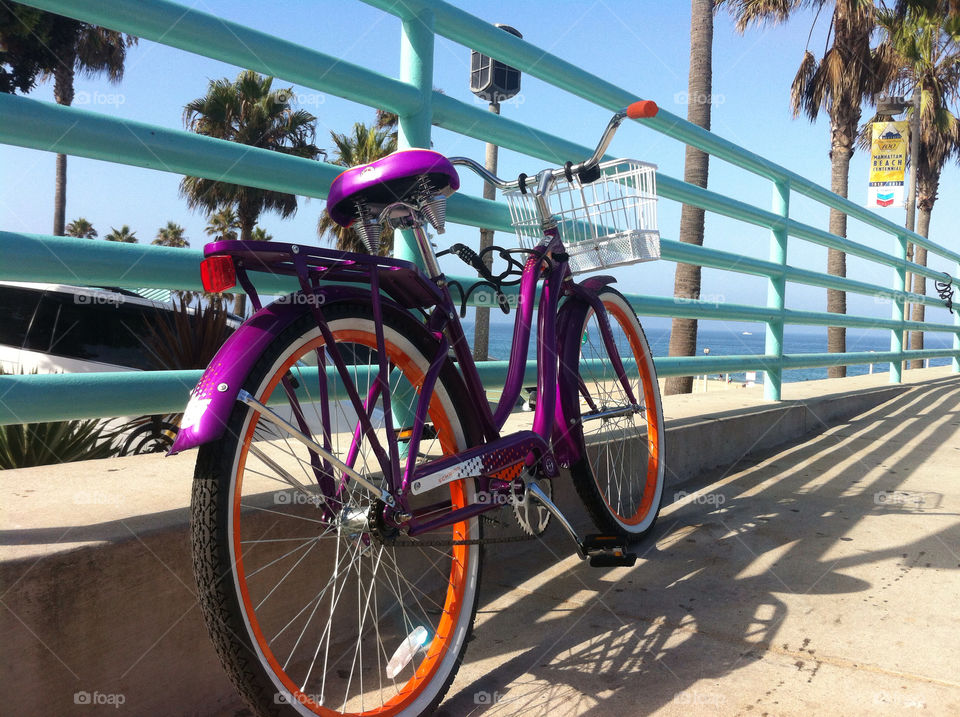 beach ocean bicycle wheel by 1beachgirl