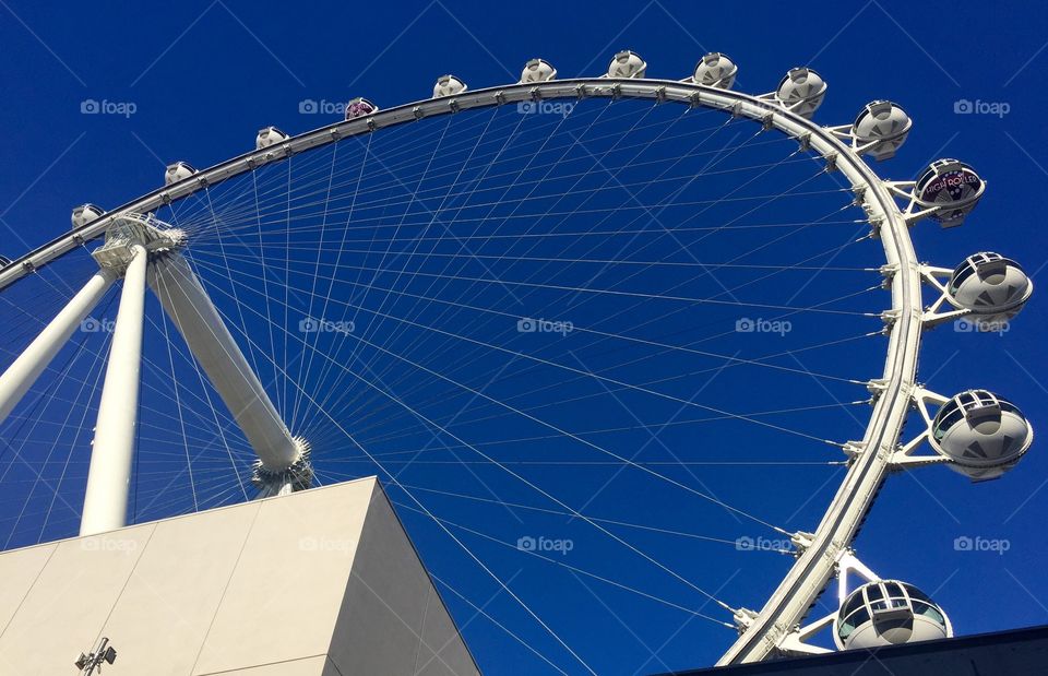 The Ferris wheel in Las Vegas