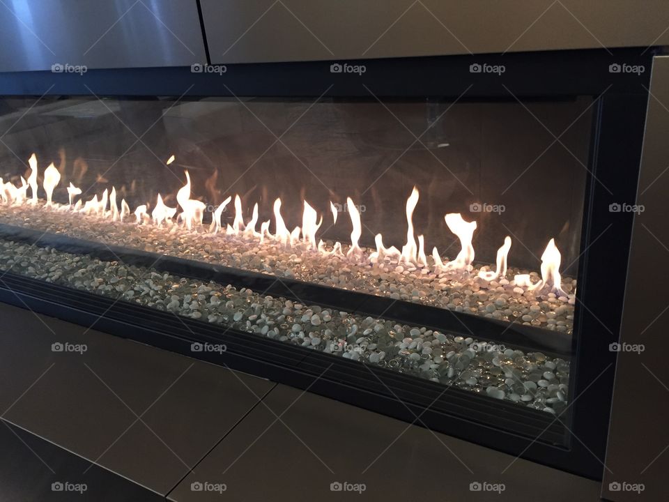 Omni hotel fireplace