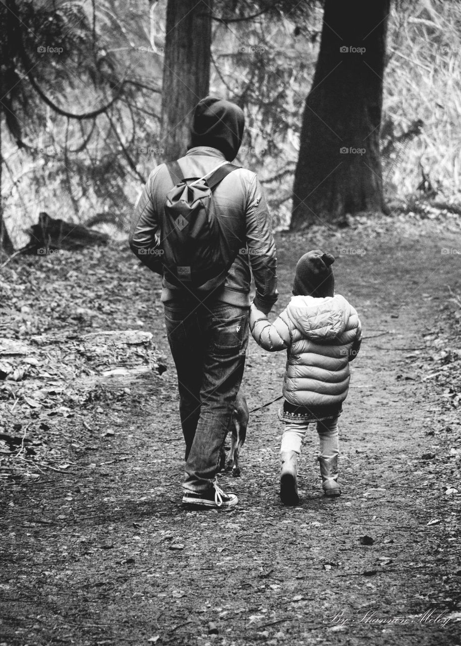 Father Daughter - Hike