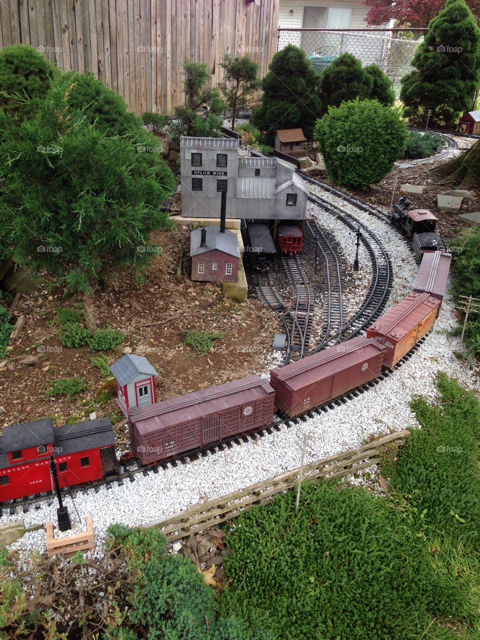 Greenbrier Cheat & Elk garden railway 