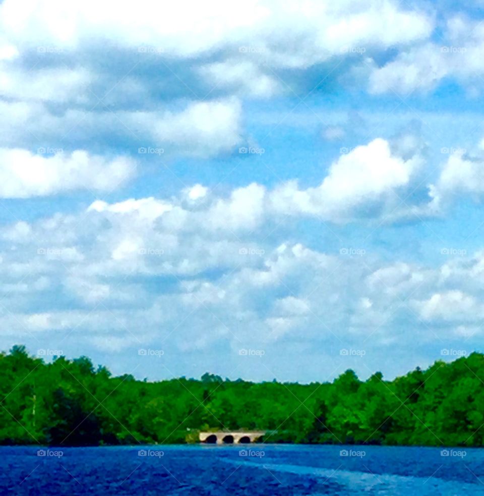 Clouds Over The Lake
