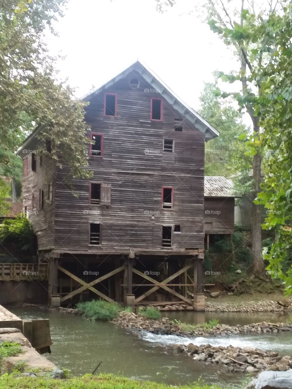 Kymulga Grist Mill 1864 Building Childersburg Alabama
