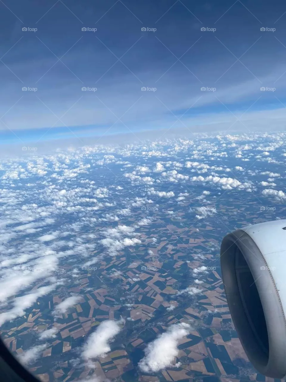 Flight over Spain
