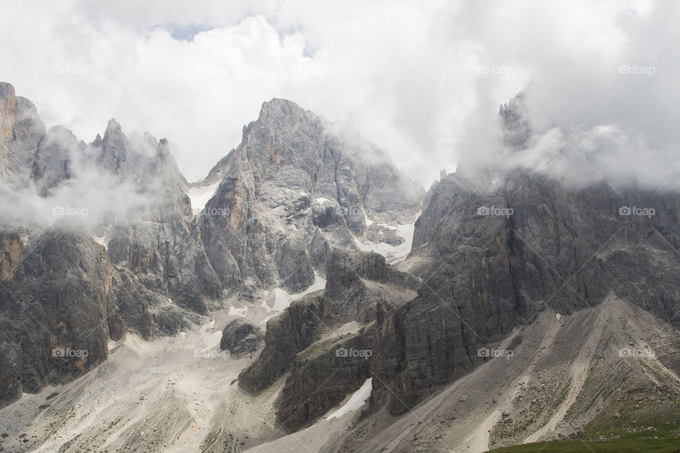 Beautiful high alps - Dolomites