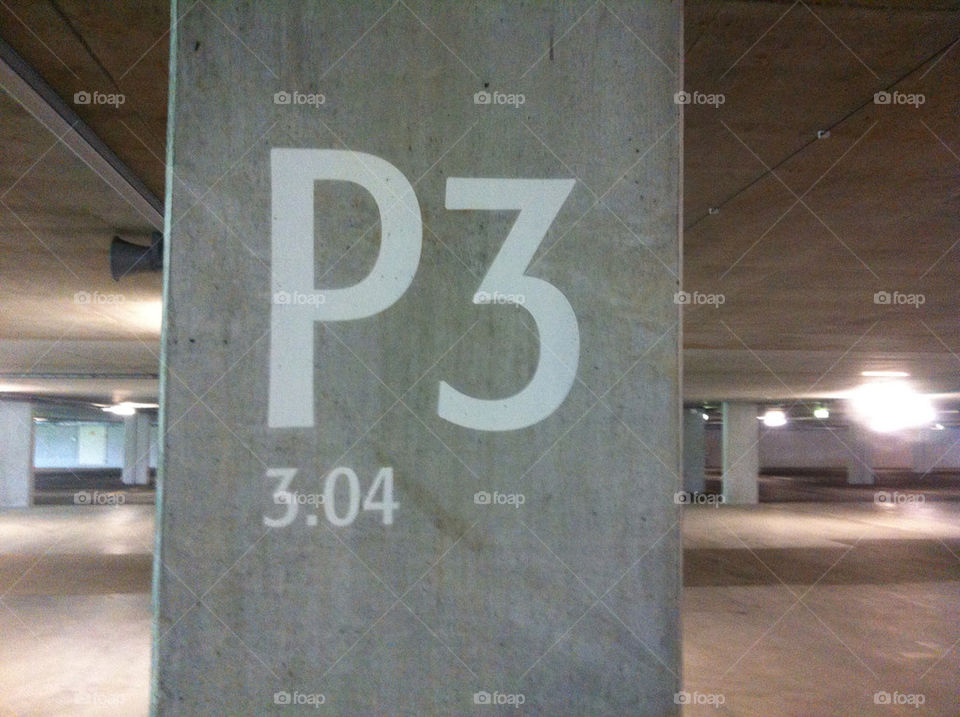 grey number level car park by Nikita80