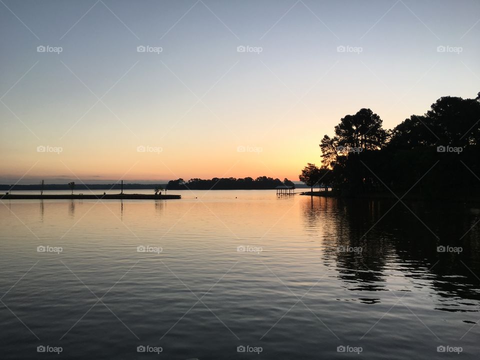 View of the river