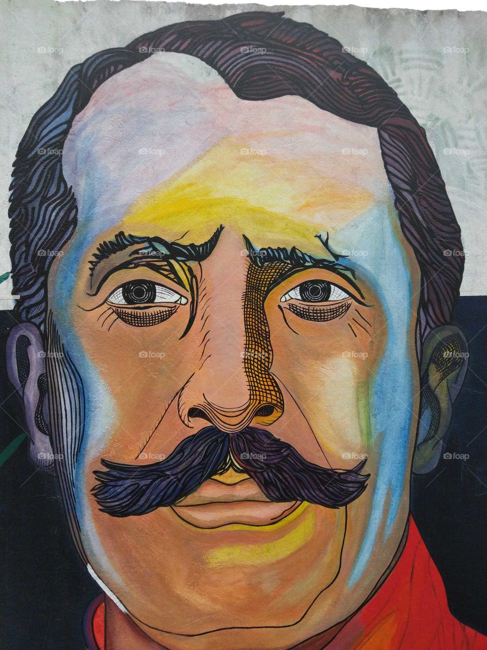 Obra de un artista mexicano 
#Mural #Personaje #History #Mexico #Tradicion #Artista #Revolucion