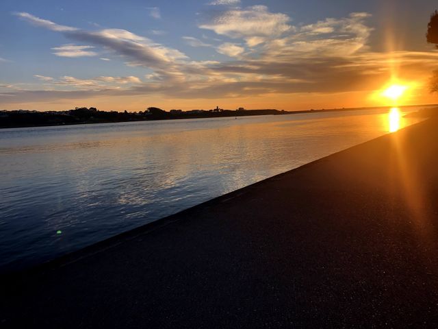 Sunset in Fluvial, Porto