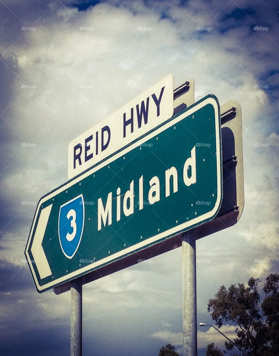 Midland sign