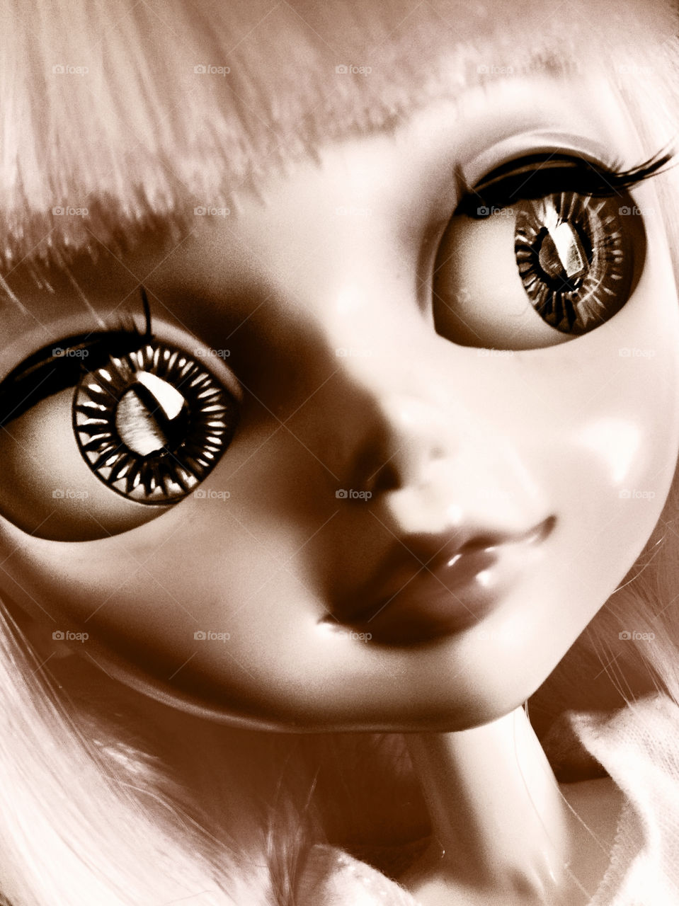 pretty face glass toy by binkyboo