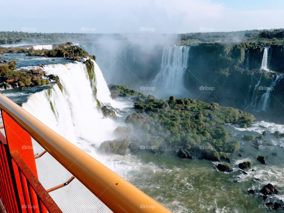 Eighth wonder of the world.
Waterfall of Foz de Iguaccu -Brazil.