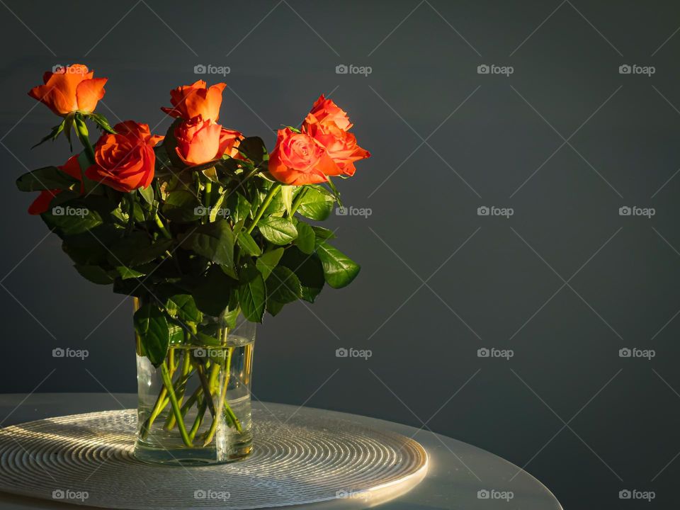 Flowers in a vase