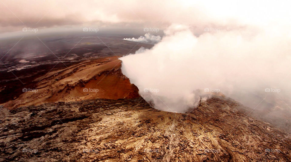 hawaii volcano by jehugarcia