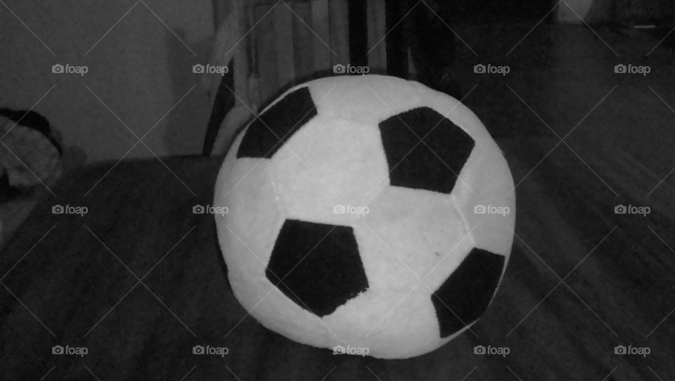 this is a photograph that shows a beautiful soccer ball