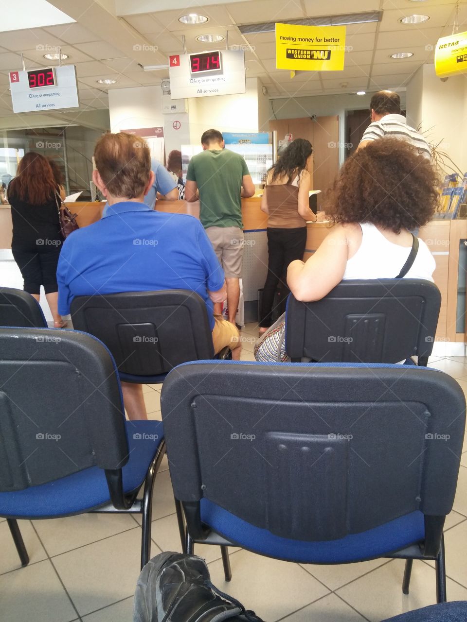 waiting for post services