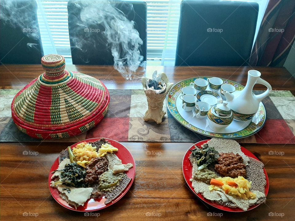 Ethiopian dinner