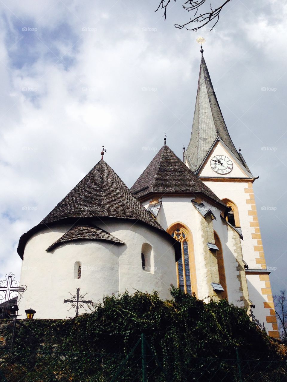 historical church in klagenfurt Austria . historical church in klagenfurt Austria 