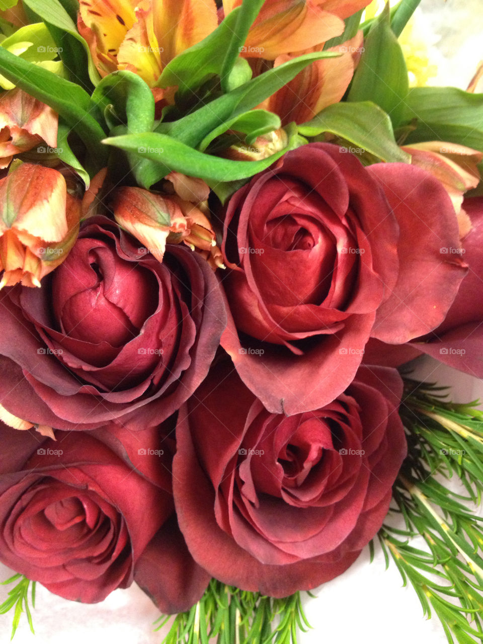 red roses cook bouquet by eastofsheridan