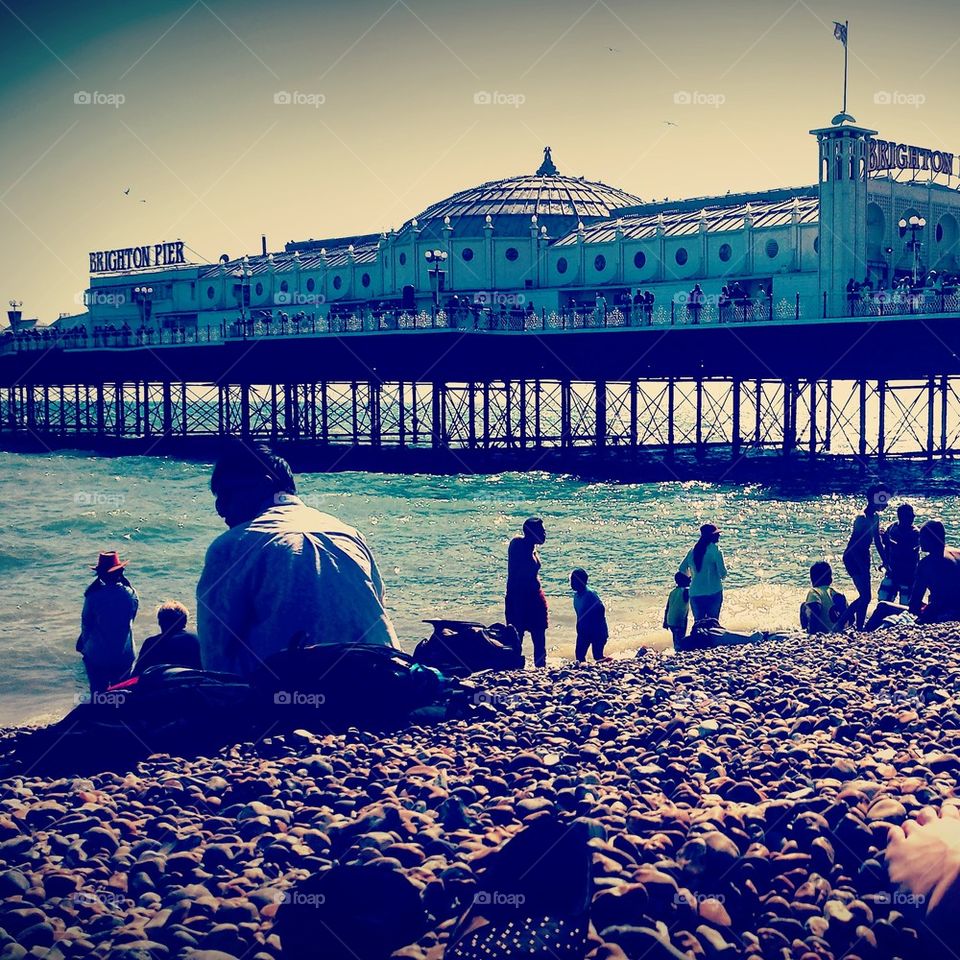Brighton's beach