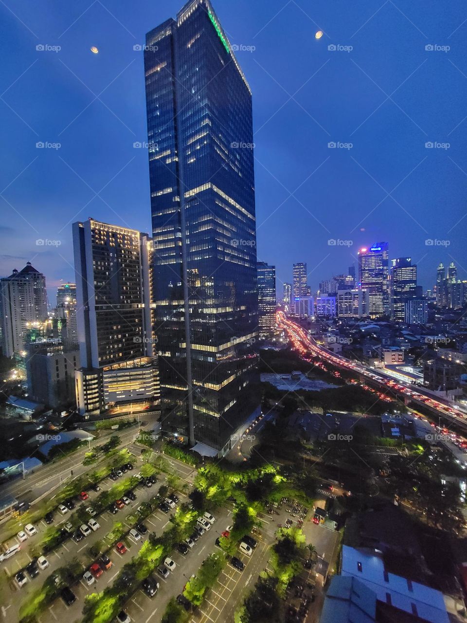 Jakarta Indonesia skyscrapers