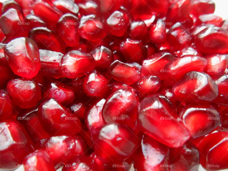 Pomegranate, Fruit, Food, Closeup, Grenadine