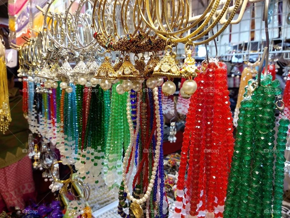 Colour of Tasbeeh in shop image