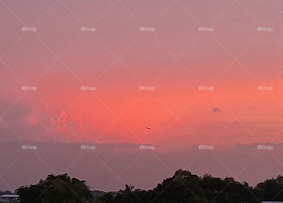 beauty of the sunset