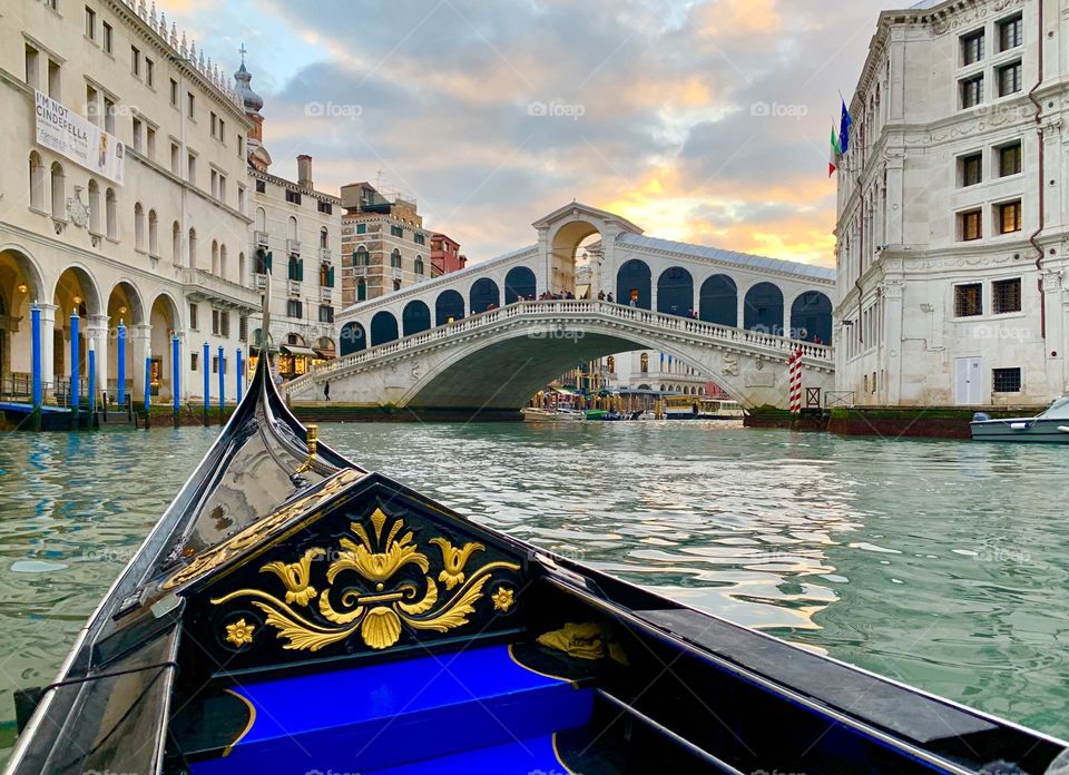 Venice by gondola