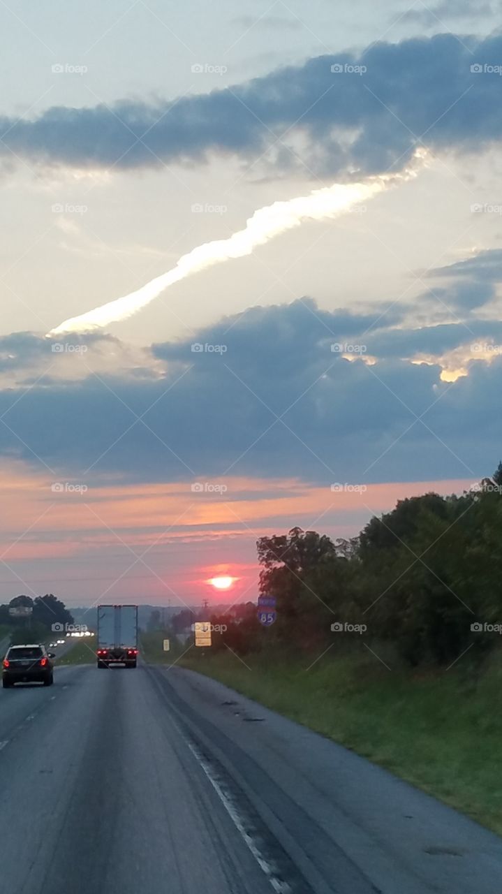 sunrise in South Carolina