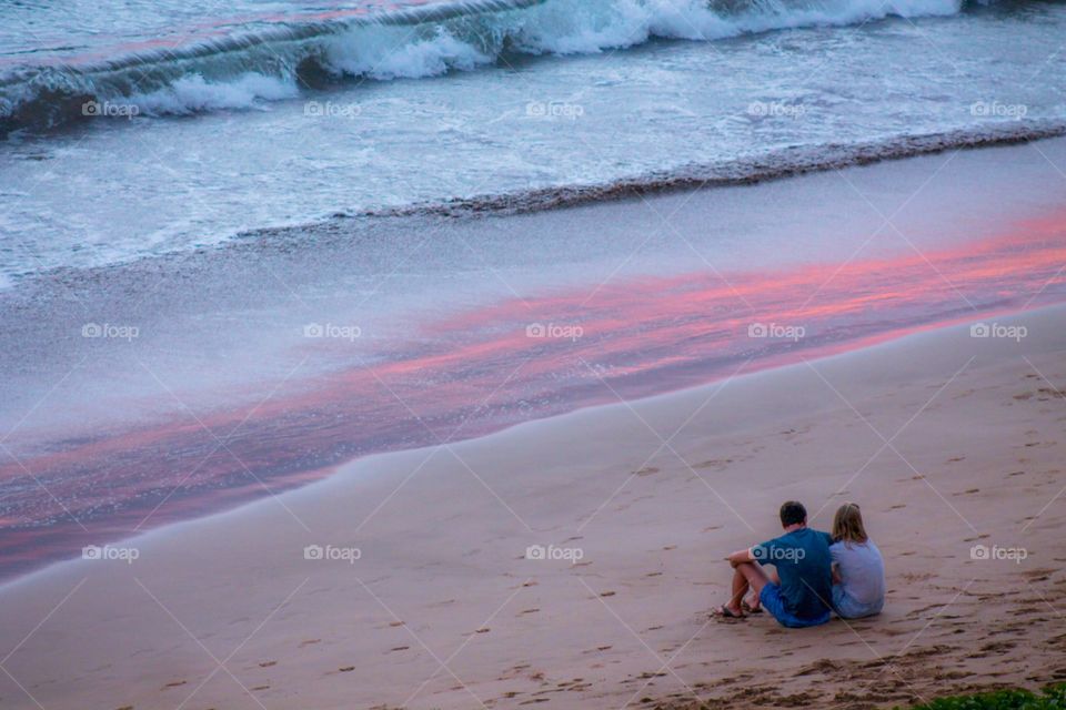 Couple on the beach