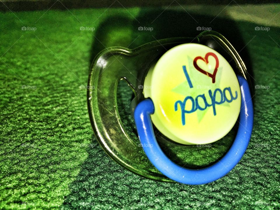 Pacifier for Papa's Little Hero