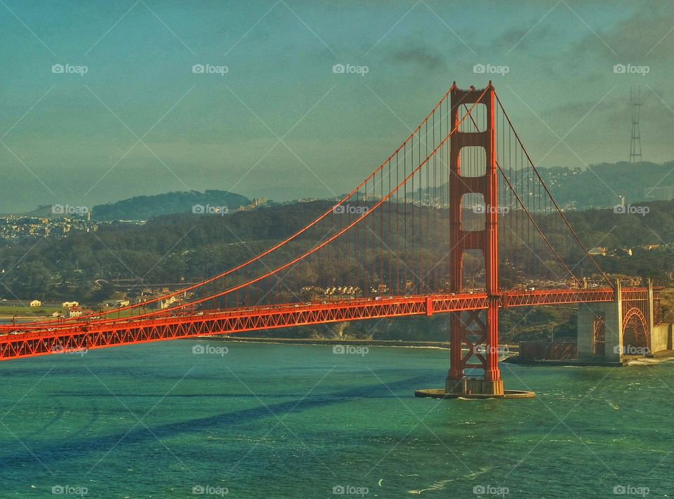 Golden Gate Bridge. San Francisco's Iconic Golden Gate Bridge
