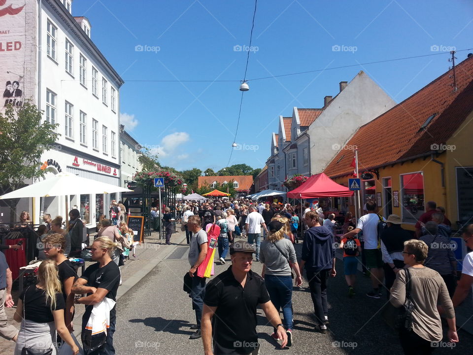 Downtown Møn denmark
