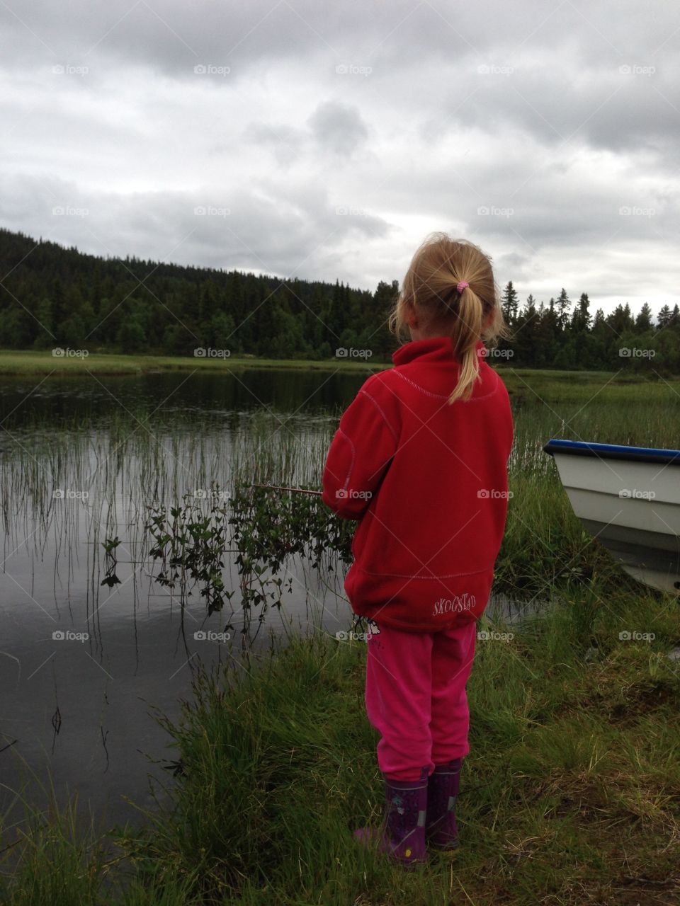 Fishing at Gålå. Fishing at Gålå. Holiday. 

