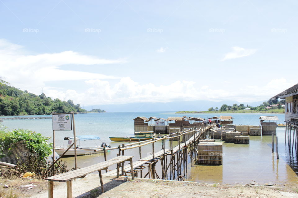lake in poso, indonesia