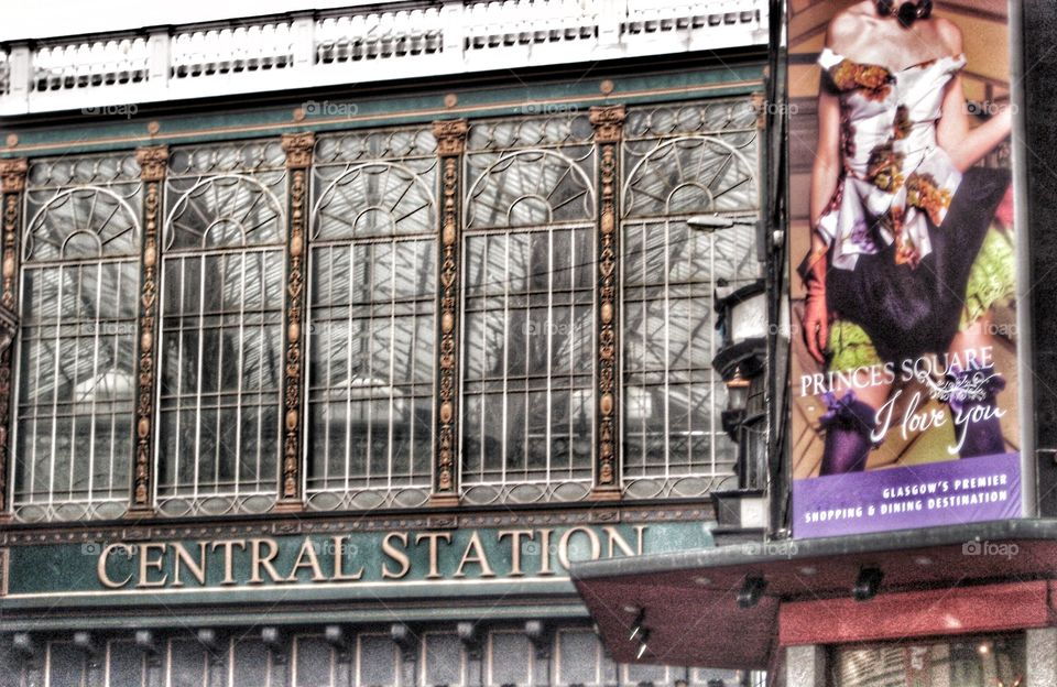 Central Station in Glasgow