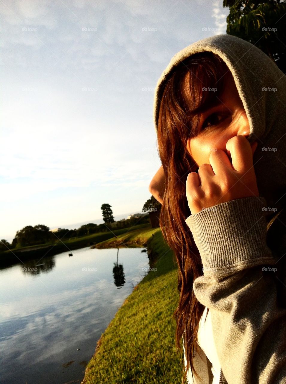 Afternoon by the lake