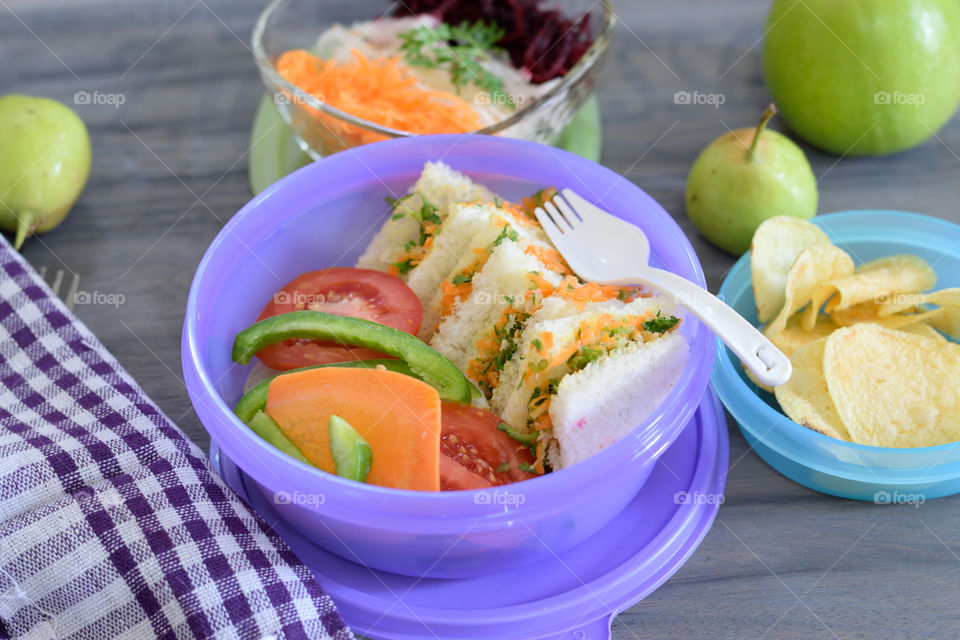 healthy lunch box