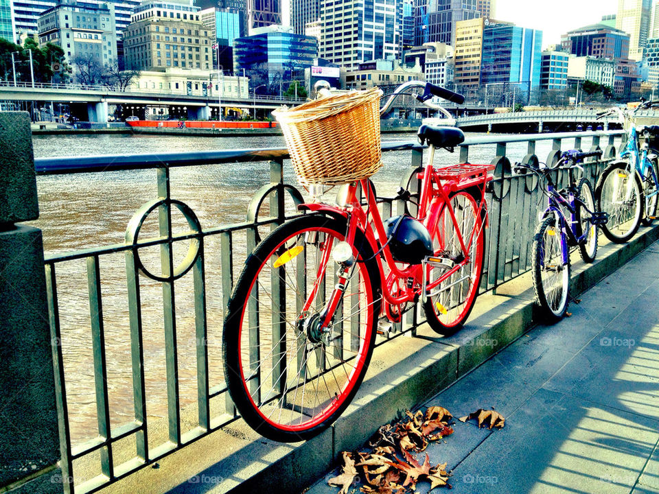 bicycle city bike buildings by mb900