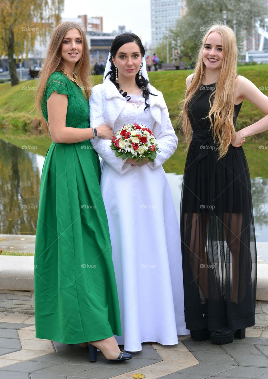 Woman, People, Outdoors, Portrait, Ceremony